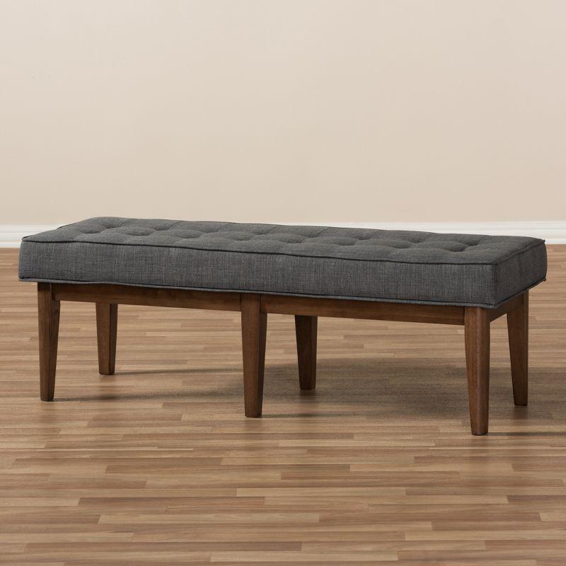 Harris 43" Upholstered Bench