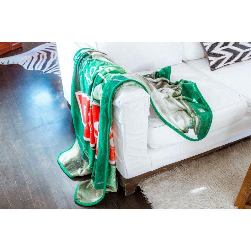 Toynk Claussen Kosher Dill Pickles Fleece Throw Blanket | 45 x 60 Inches