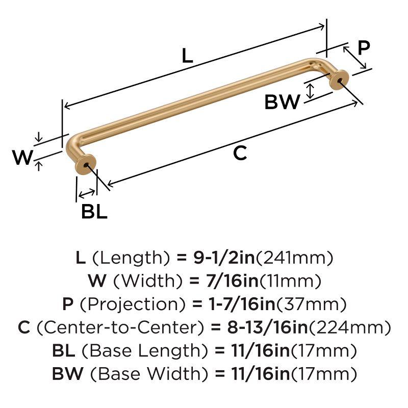 Factor 8-13/16 inch (224mm) Center-to-Center