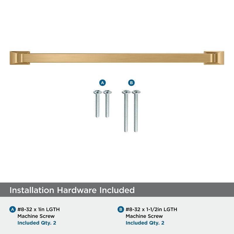 Amerock Westerly 8-13/16 inch (224mm) Center-to-Center Champagne Bronze Cabinet Pull