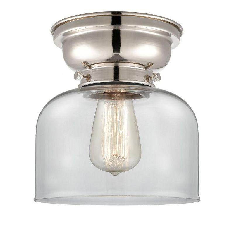 Innovations Lighting Aditi 1 - Light Flush Mount in  Polished Nickel
