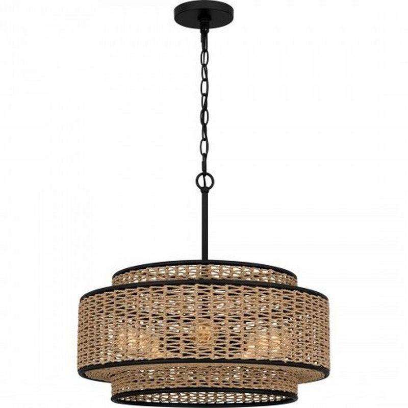 Quoizel Lighting 5 - Light Pendant in  Matte Black