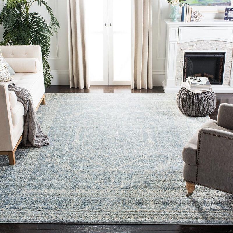 Adirondack ADR108 Power Loomed Area Rug - Slate/Ivory - 10'x14' - Safavieh.