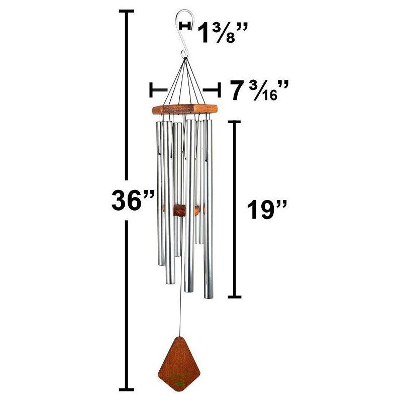Nature's Melody Nature's Melody Tuned 6-Tube Outdoor Wind Chimes