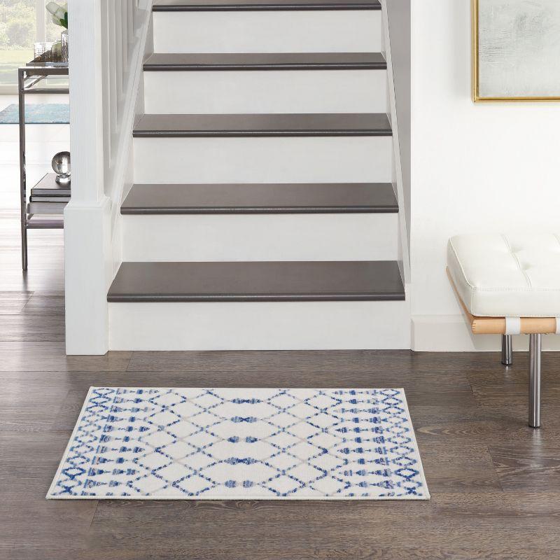Nourison Whimsicle WHS02 Indoor only Area Rug - Ivory 2' x 3'