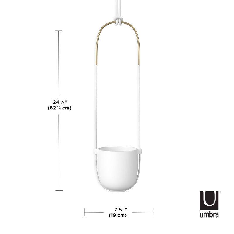 Umbra Bolo Ceramic Hanging Planter