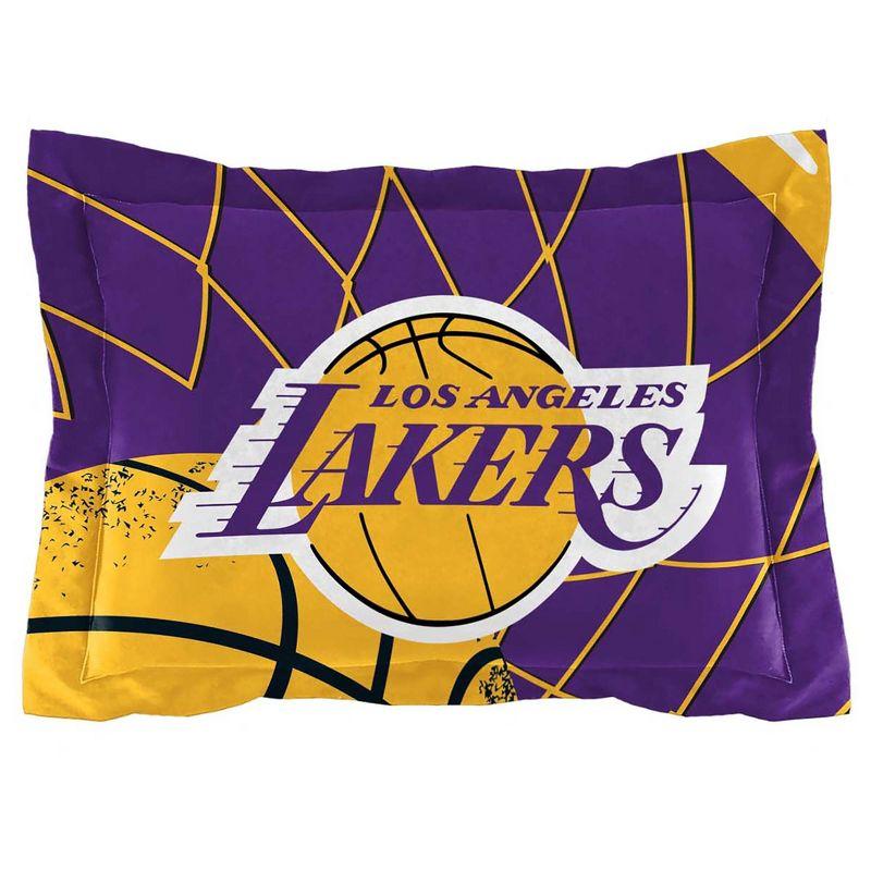 Sweet Home Collection NBA Los Angeles Lakers Comforter & Sham set Twin/Twin XL