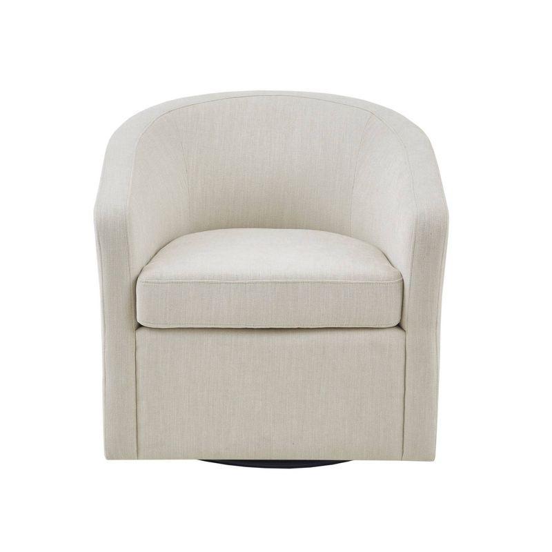 Martha Stewart Amber Modern Velvet Swivel Chair