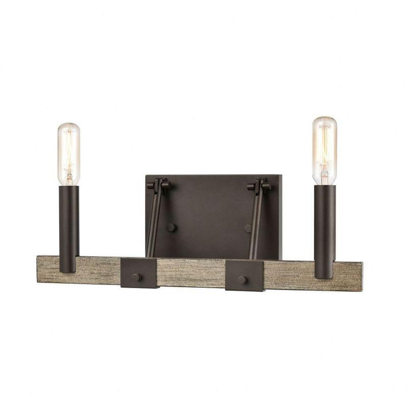 Gracie Oaks Alyanna 2 - Light Dimmable Vanity Light
