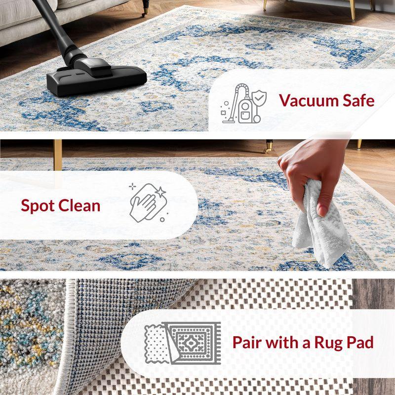 Nuloom Verona Vintage Persian Indoor Area Rug, Runner 2' 6" x 14', Blue