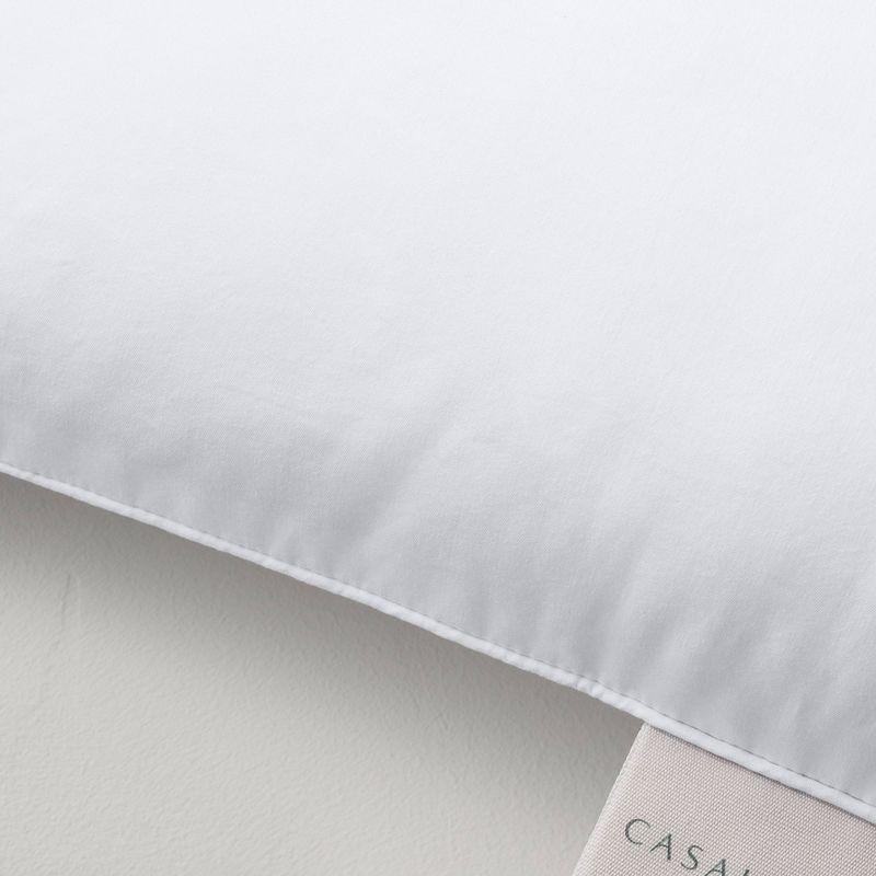 King Medium/Firm Machine Washable Medium Down Alternative Pillow - Casaluna™: Hypoallergenic, 300 Thread Count, Cotton Cover