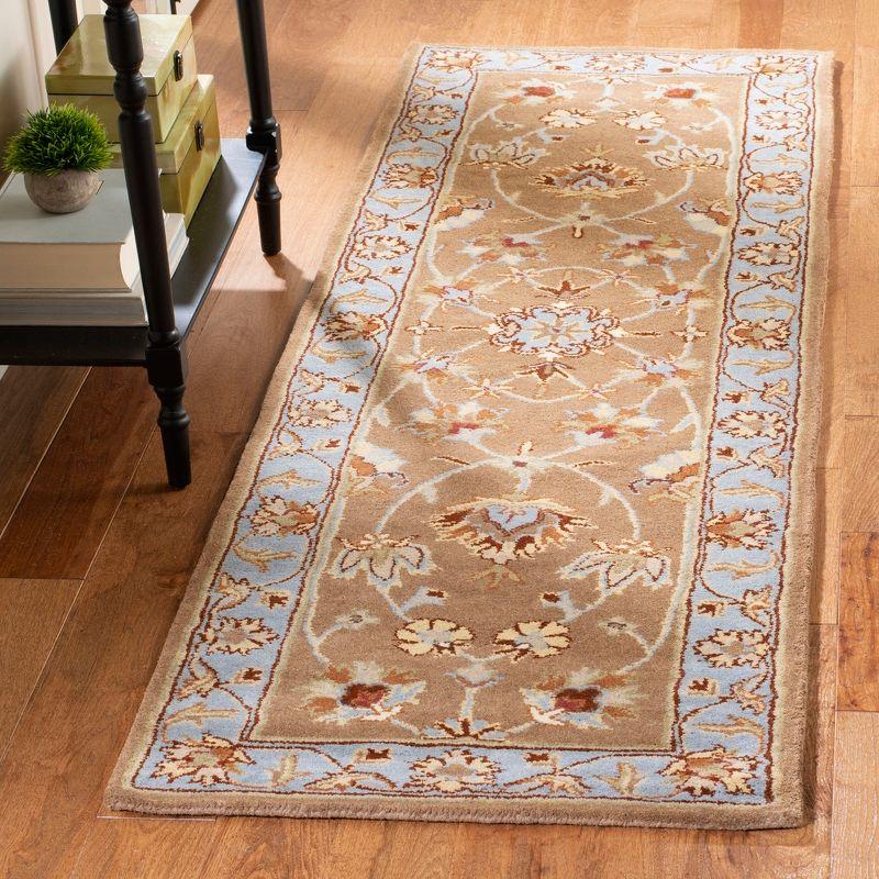 Heritage HG821 Handmade Accent Rug - 2'3"x4' - Beige/Blue - Safavieh