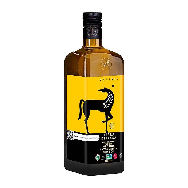 Terra Delyssa 100% Organic Extra Virgin Olive Oil - 34 fl oz
