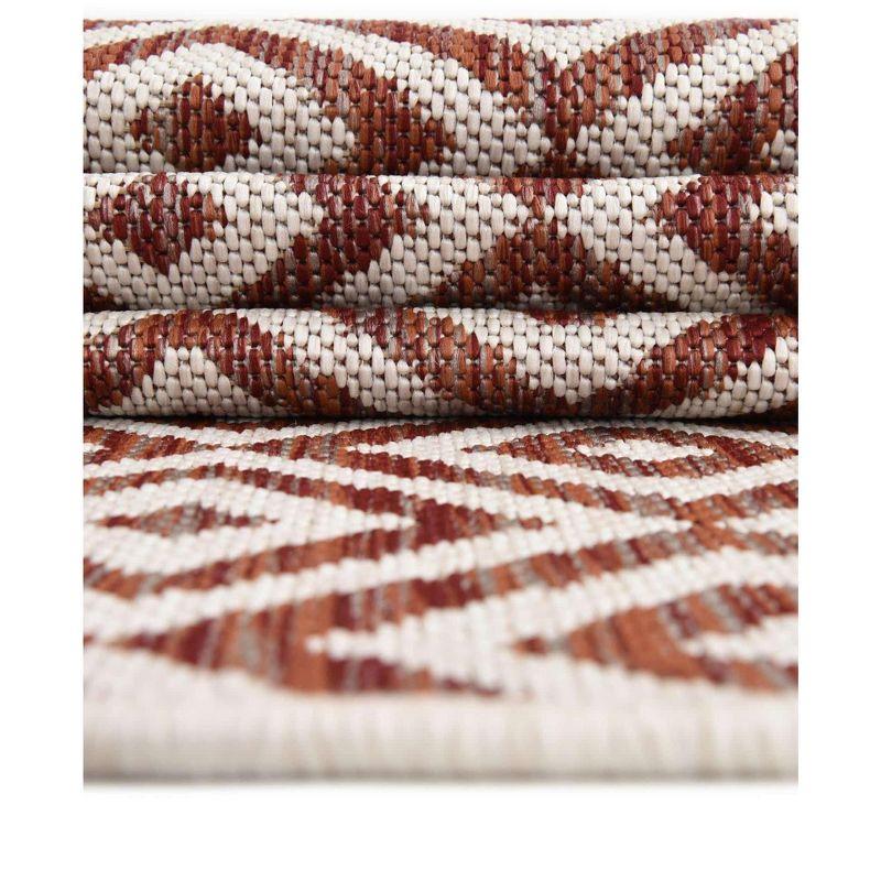 Jill Zarin Outdoor Costa Rica Geometric Woven Area Rug