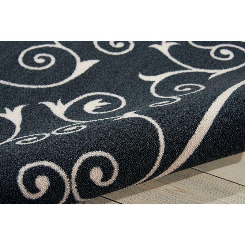 Nourison Home & Garden Loomed Scroll Indoor/outdoor Area Rug