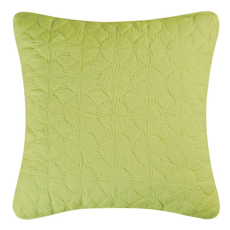 C&F Home 26" x 26" Mara Green Cotton Euro Sham - Machine Washable