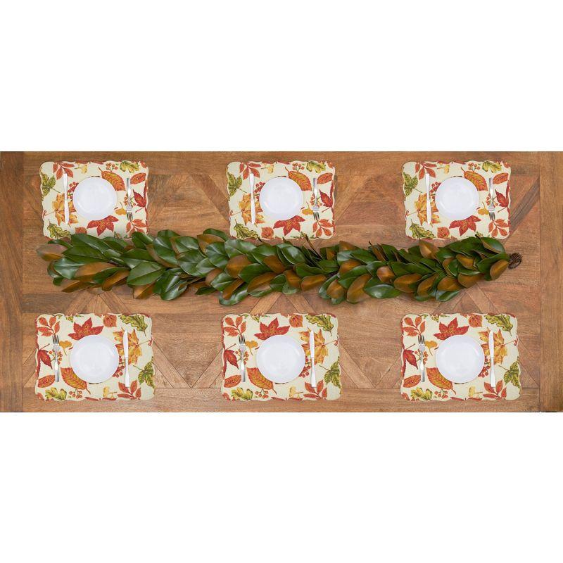 C&F Home Cotton Machine Washable Reversible Placemats