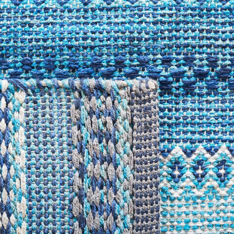 Montauk MTK851 Hand Woven Area Rug - Grey/Blue - 3'x5' - Safavieh.