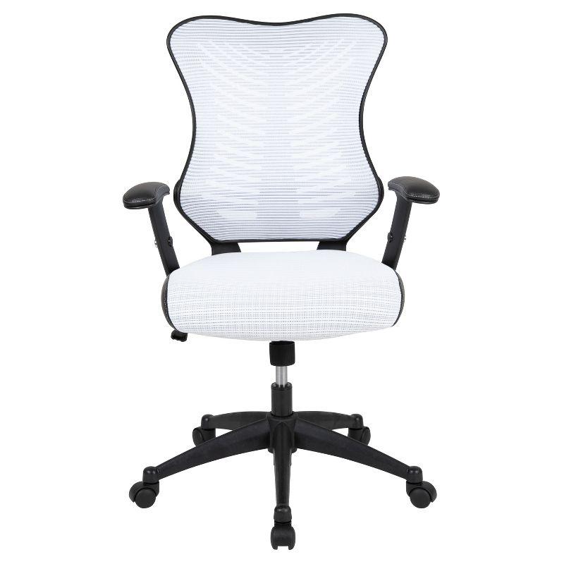 Flash Furniture High Back Designer Mesh Executive Swivel Ergonomic Office Chair with Adjustable Arms