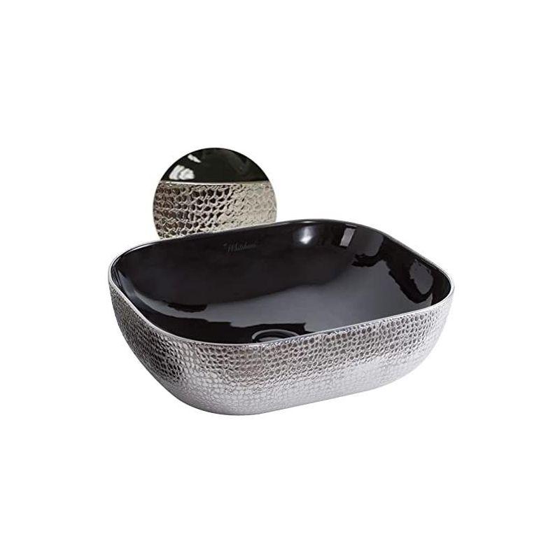 Whitehaus Collection Isabella Plus 15.75'' Vitreous China Rectangular Bathroom Sink