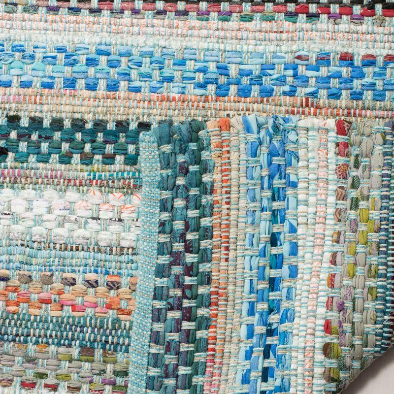 Montauk MTK975 Hand Woven Runner Rug - Aqua/Multi - 2'3"x8' - Safavieh.