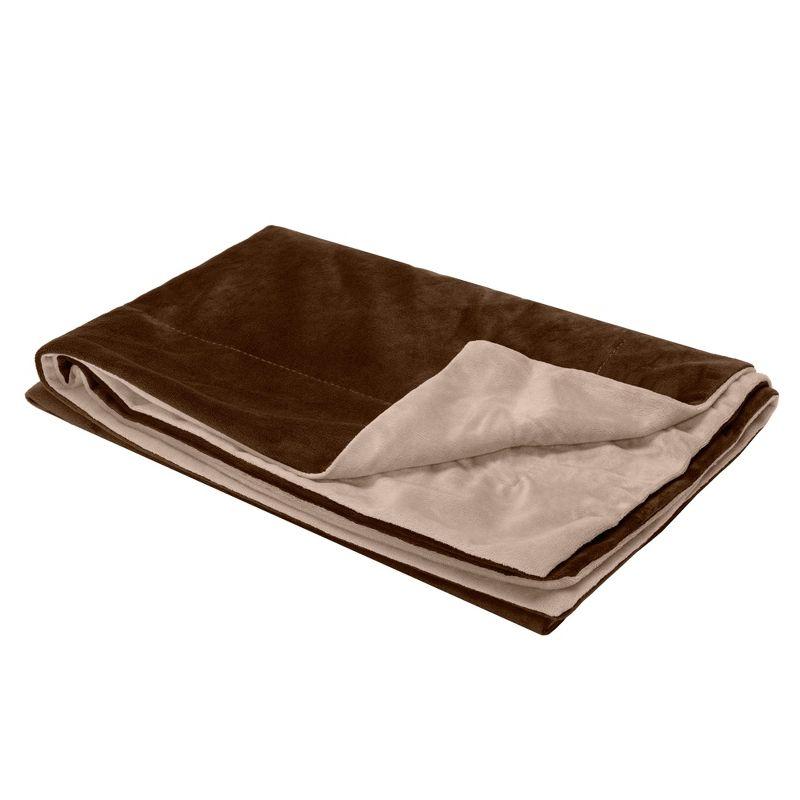 FurHaven Waterproof Faux Velvet Throw Blanket