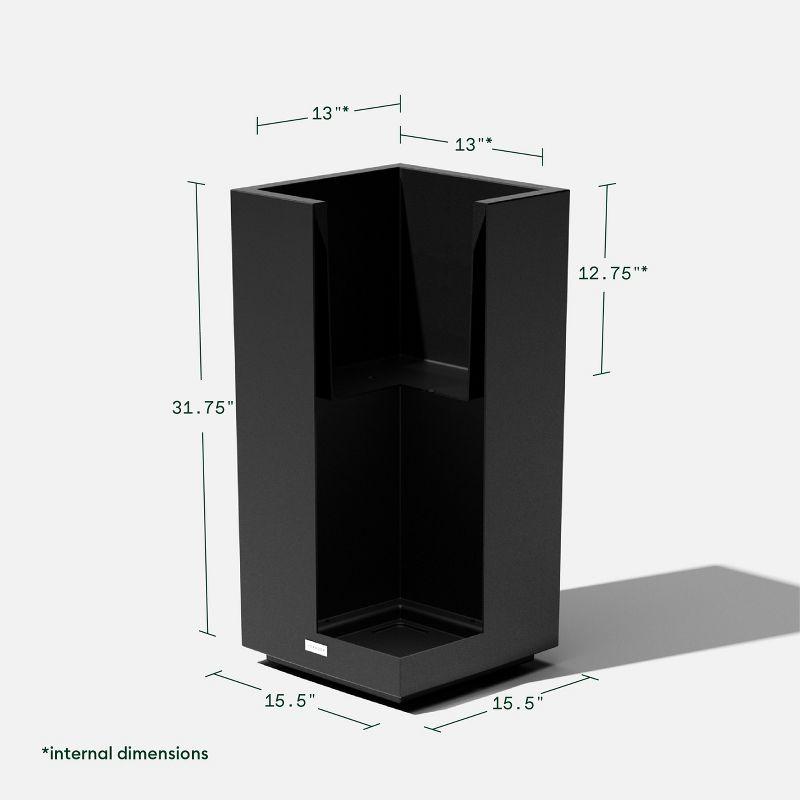 Block Series Pedestal Planter