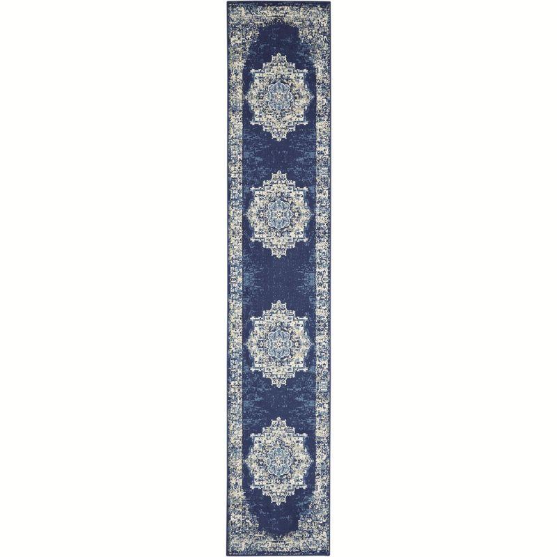 Nourison Grafix Center Medallion Area Rug