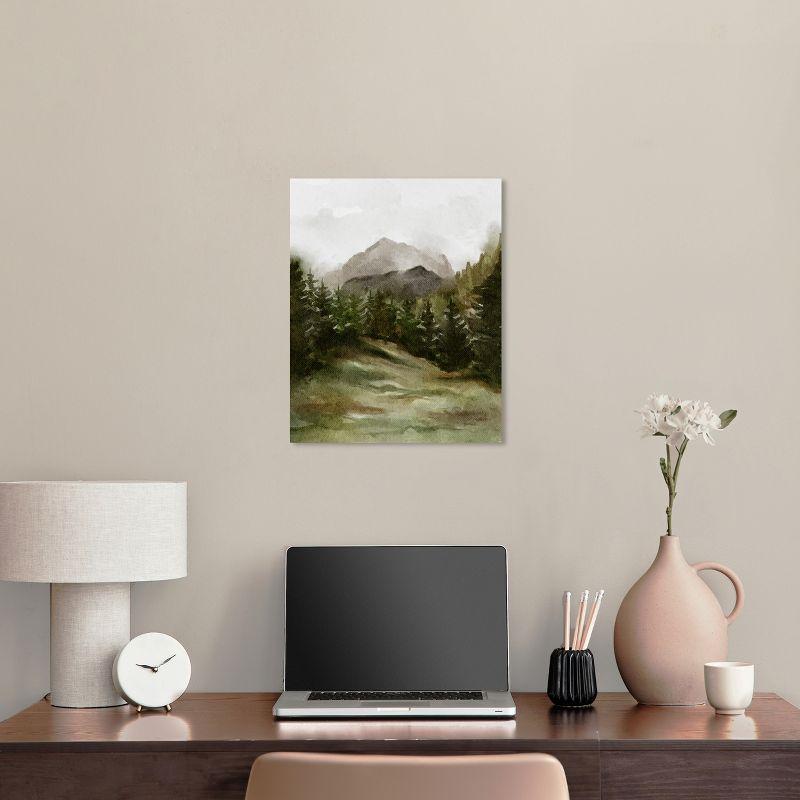Art Remedy Watercolor Landscapes " April Woodland " by Art Remedy on Canvas