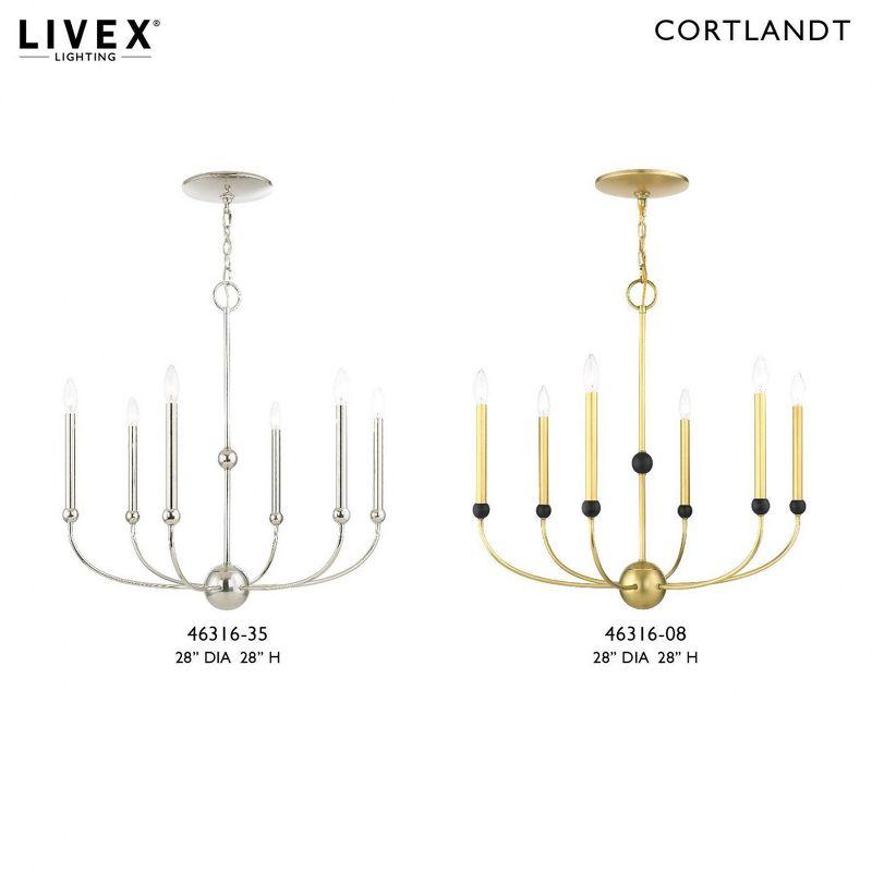 Everly Quinn 6 - Light Dimmable Chandelier