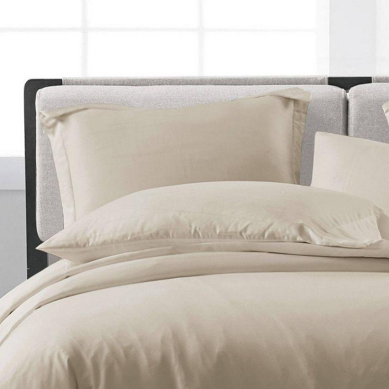 Heritage Solid Duvet Cover Set - Cannon