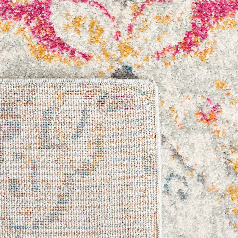 Madison MAD600 Power Loomed Indoor Accent Rug - Grey/Gold - 3'x5' - Safavieh