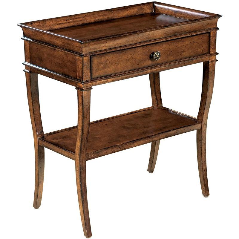 Hekman Square Lamp Table 11109 Macadamia