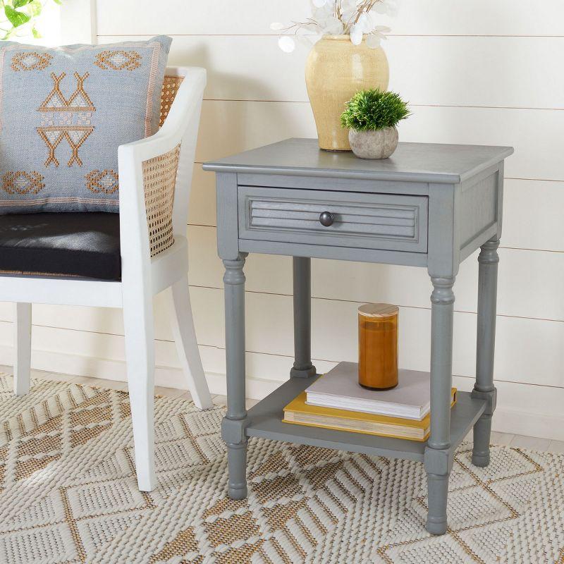 Russ End Table with Storage