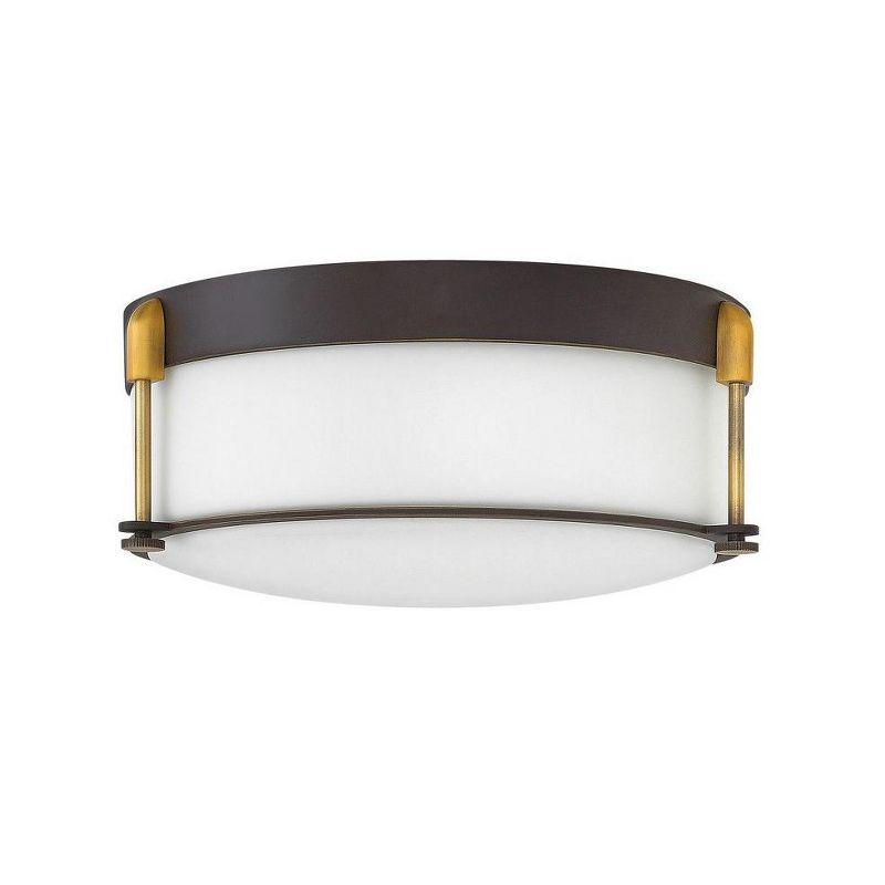 Hinkley Lighting Colbin 3 - Light Flush Mount in  Oil Rubbed Bronze