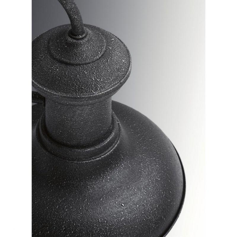 Progress Lighting Brookside 1-Light Gilded Iron Ceramic Wall Lantern