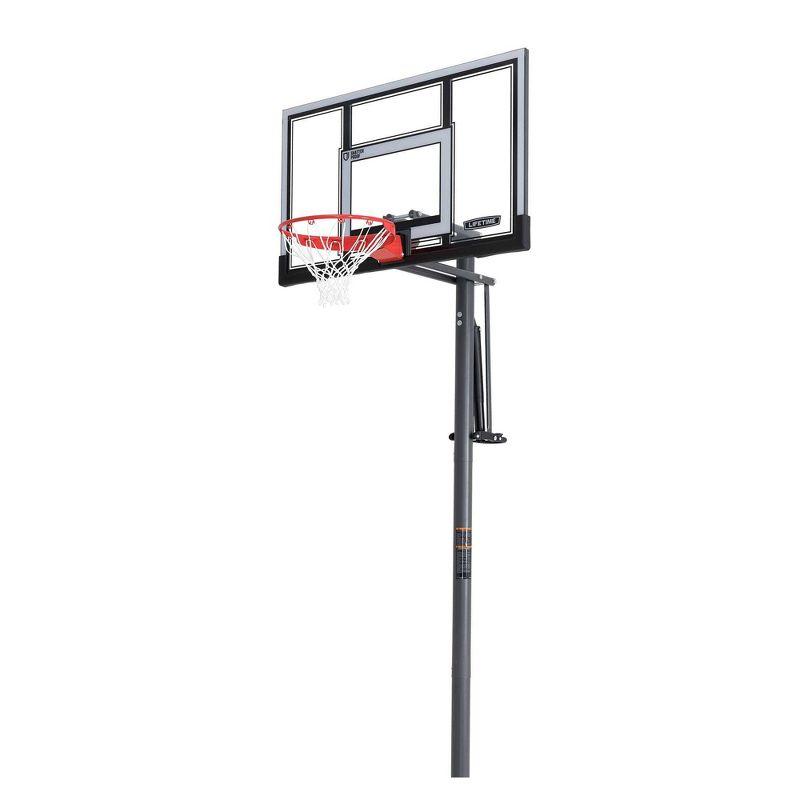 Lifetime Lifetime Height Adjustable Portable Basketball Hoop (54" Polycarbonate Backboard)