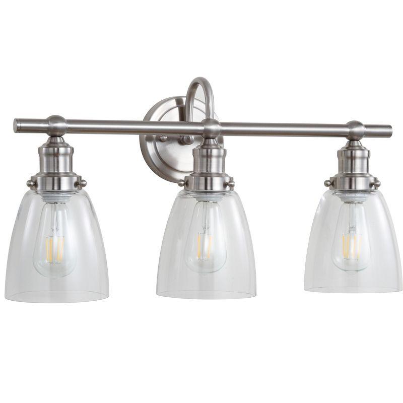 Dunes 3 Light 23.5" Sconce - SCN4046 - Nickle - Safavieh