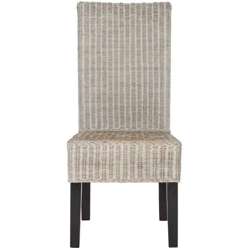 Arjun 18''H Wicker Dining Chair (Set of 2)  - Safavieh