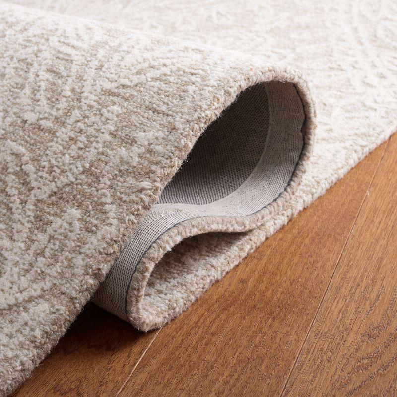 Charlton Home® Bathelda Hand Tufted 80% Wool, 20% Cotton With Cotton Backing Floral Rug