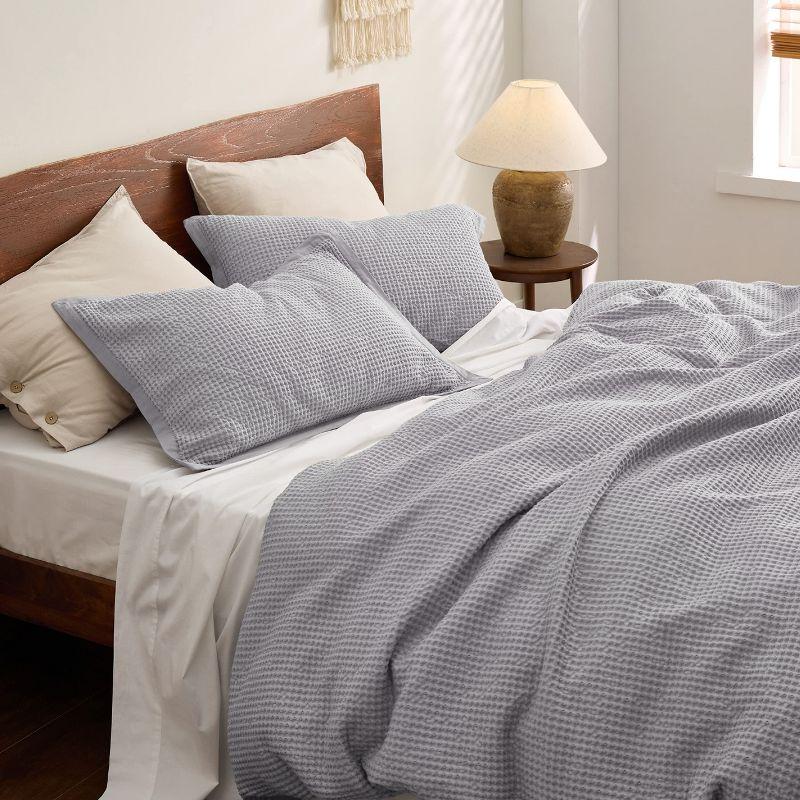 Bedsure Bedsure 100% Cotton Waffle Weave Duvet Cover