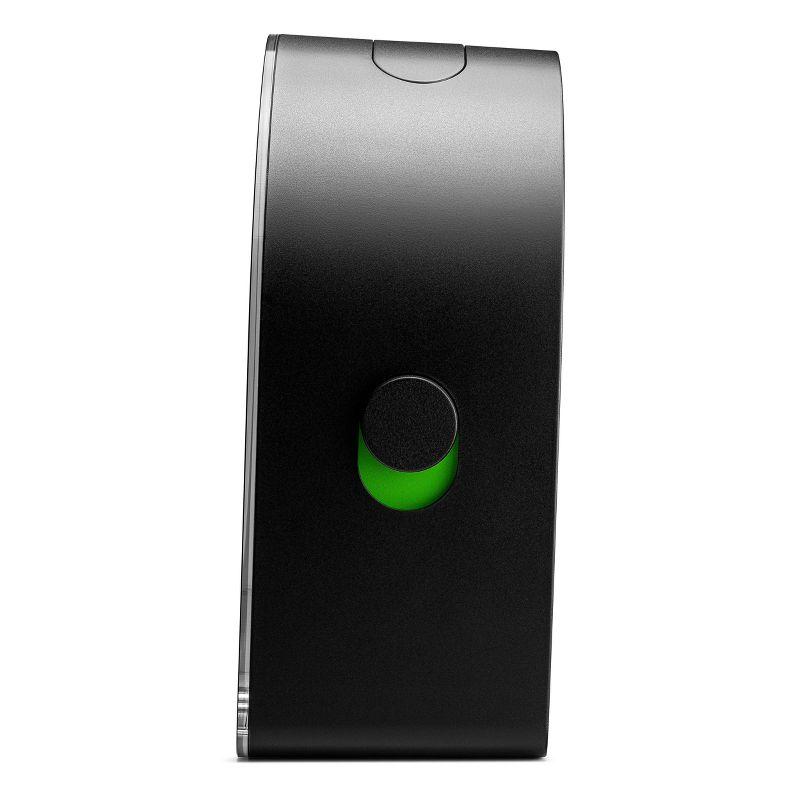 Braun Numerical Quartz Movement / Crystal Tabletop Clock with Alarm