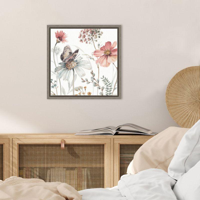 Amanti Art A Country Weekend II by Lisa Audit Framed Canvas Wall Art