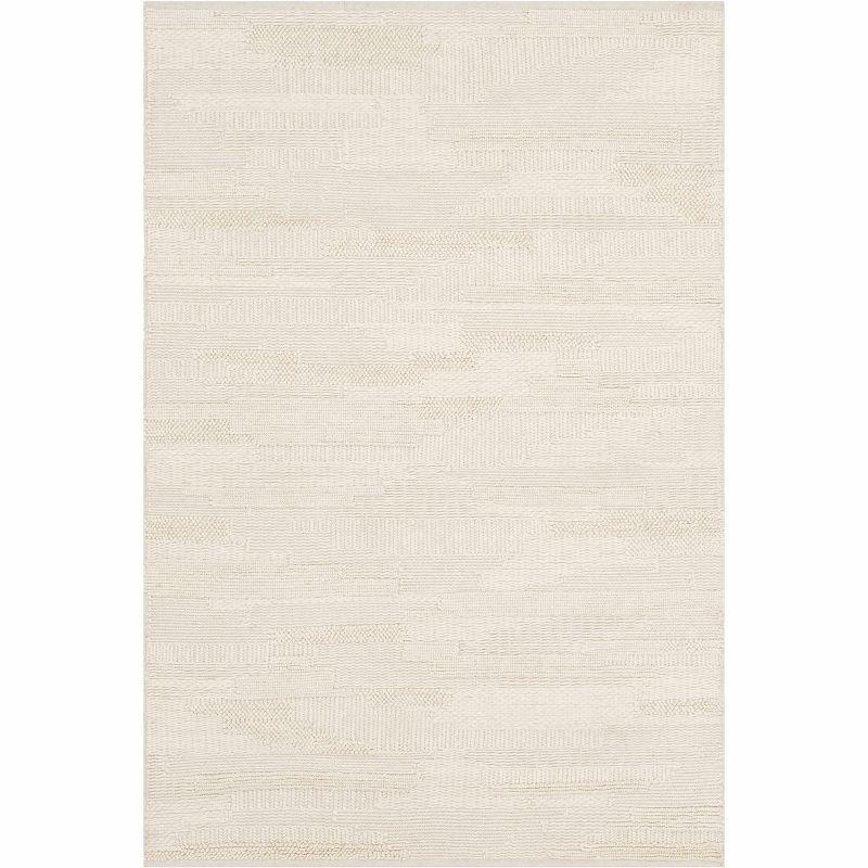 Hauteloom Cypress Cream Textured Wool Rug