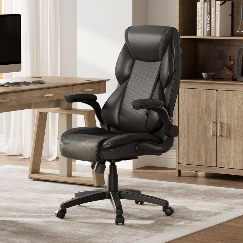 EUREKA ERGONOMIC Galene, Faux Leather Office Chair