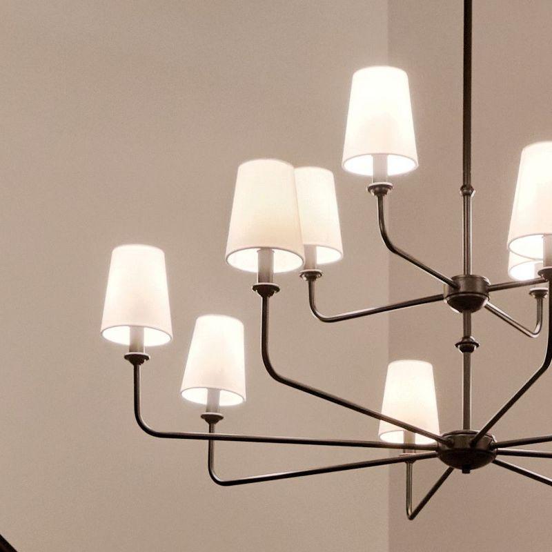 12 - Light Dimmable Classic / Traditional Chandelier