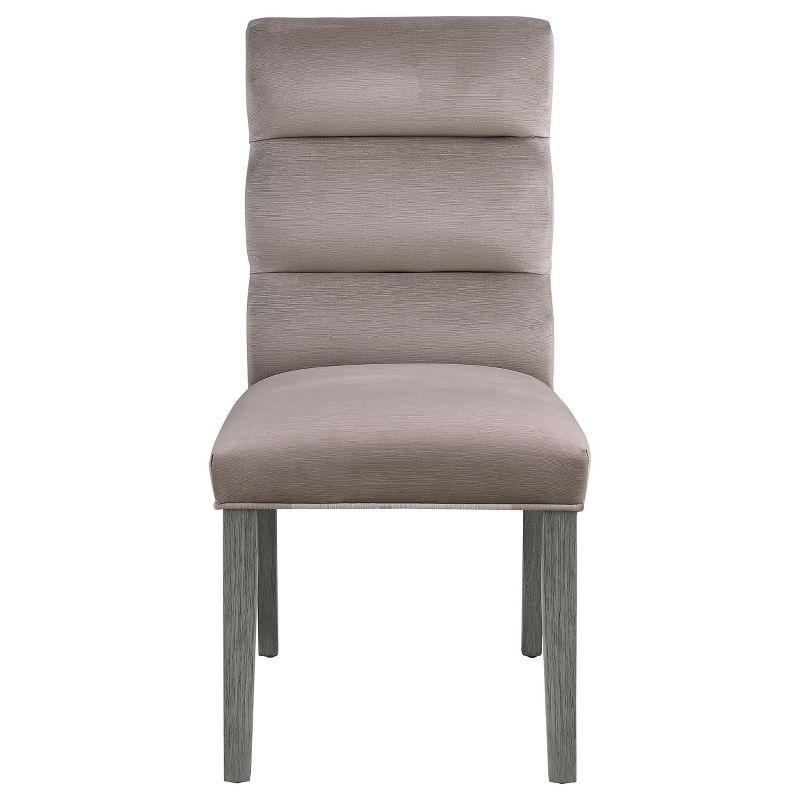 Coaster Home Furnishings Carla Upholstered Dining Side Chair Ash (Set of 2)