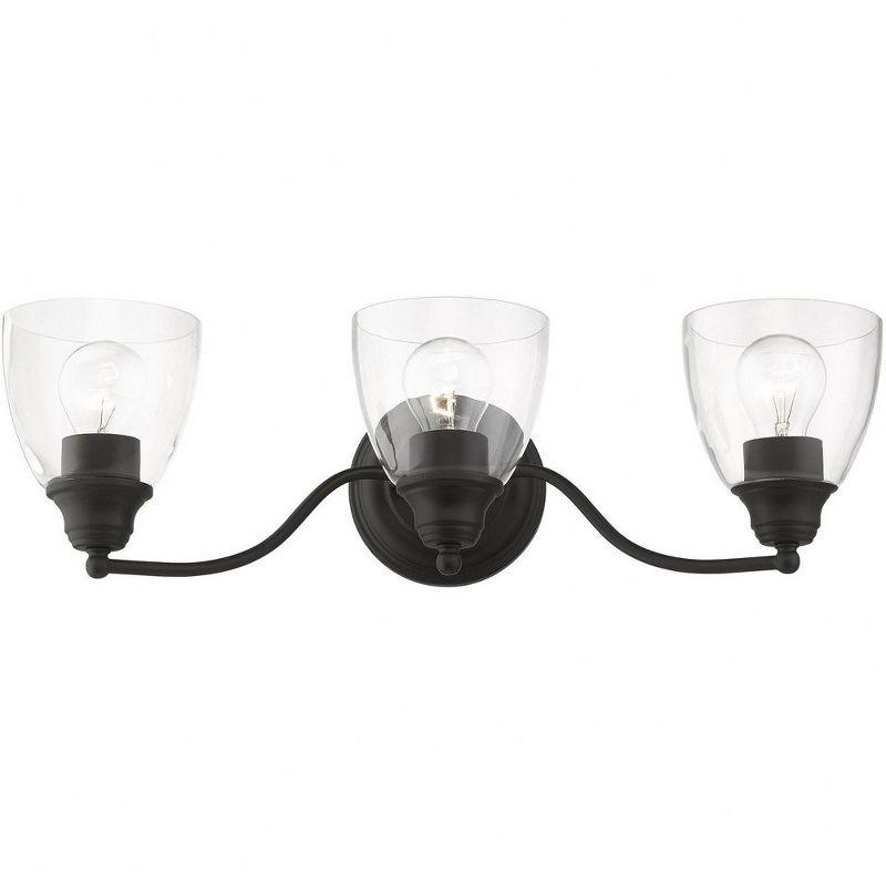 Livex Lighting Montgomery 3 - Light Vanity in  Black