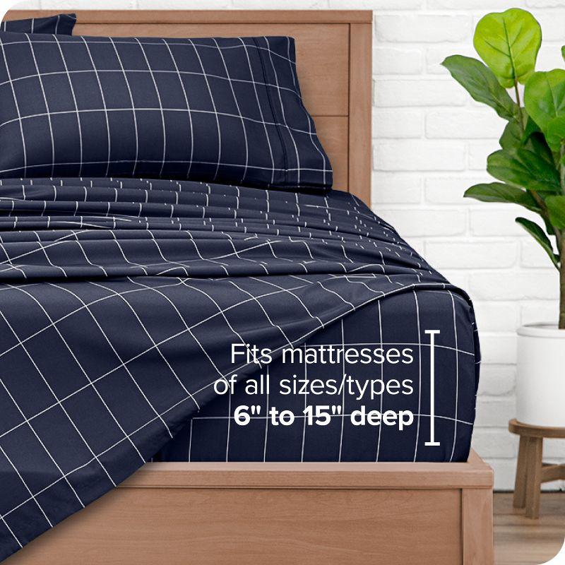 Bare Home Sheet Set - Luxury 1800 Ultra-Soft Microfiber Bed Sheets - Double Brushed - Deep Pockets - Easy Fit
