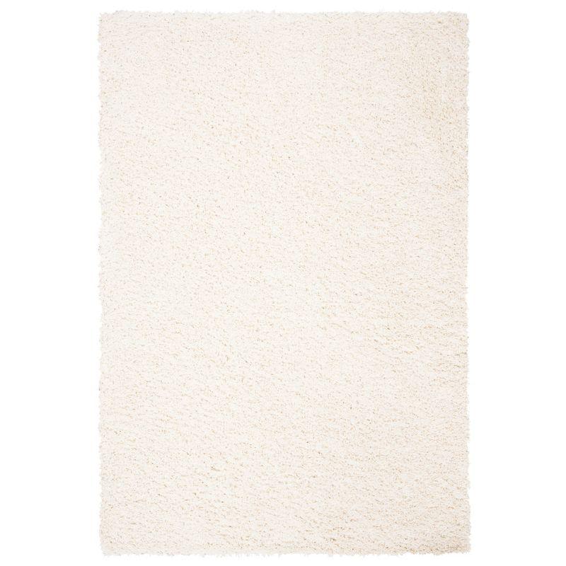 August Shag AUG200 Power Loomed Indoor Area Rug - Ivory - 8'x10' - Safavieh